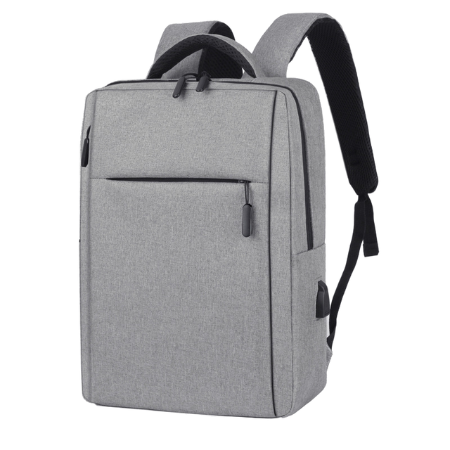 OEM Customized Business Waterproof College School Smart Laptop Computer Backpack with  USB Charging Port