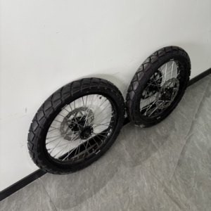 Juego de Ruedas Completo ShieldX Supermoto de Aleación de Aluminio Anodizado con <span class=keywords><strong>Llantas</strong></span> Todoterreno para Ultra Bee, Disco de Freno Trasero - Product Image 5
