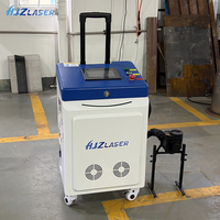 Tragbare 200W/300W Kofferförmige Gepulste Laserreinigungsmaschine zum Entfernen von Metallrost, Farbe und Beschichtungen