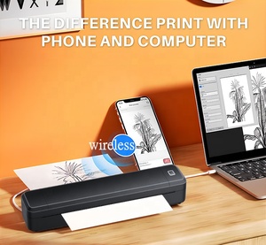 <span class=keywords><strong>Impresora</strong></span> Portátil <span class=keywords><strong>de</strong></span> Mano, <span class=keywords><strong>Impresora</strong></span> Inalámbrica A4, Compatible con Papel Térmico A4 <span class=keywords><strong>para</strong></span> <span class=keywords><strong>Tatuajes</strong></span> - Product Image 2