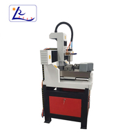 Mini machine de bureau de routeur en bois CNC 4040 avec tuyau d'air et d'eau prix compétitif