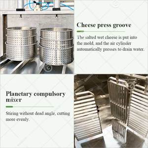 Machine de pressage de <span class=keywords><strong>fromage</strong></span> de petite taille pour la production de <span class=keywords><strong>Halloumi</strong></span>, Mascarpone, 50 litres, 200 litres, 20000 litres - Product Image 4