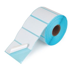 Rolos de Papel Adesivo Térmico Direto 60*40mm Personalizados Impermeáveis em Branco 950 Peças Etiqueta Térmica para Impressora de Código de Barras - Product Image 4