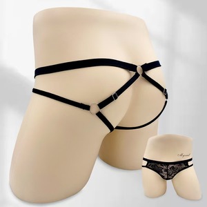 Red Lace G-<b>String</b> Panties Low-Rise Seamless Women's Underwear - Product Image 4
