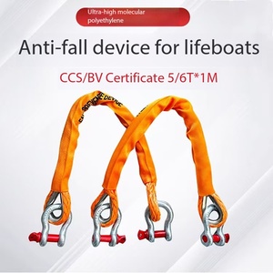 Dispositivo Anticaídas para Bote Salvavidas FPD 5/6T * <span class=keywords><strong>Eslinga</strong></span> de 1m (Cuerda de Polietileno Polimérico) + Hebilla de Liberación CCS - Product Image 5