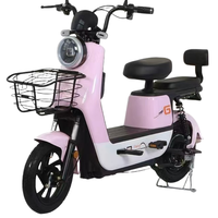 Vélo Électrique 48V à Vendre Directement de l'Usine Chinoise, Moteur Brushless 350W, Cadre en Acier Carbone, Système en Boucle Fermée, Autonomie de 60km pour Adultes