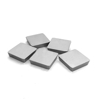 Plaquettes de fraisage carrées en carbure de tungstène YG6 4160511 4190511 pour outils de tournage