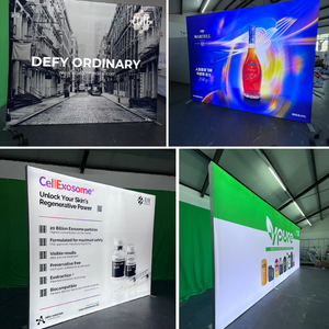 2025 Últimos modelos <span class=keywords><strong>ADMAX</strong></span> D80P Cabina de exhibición de Feria de doble cara Cabina de caja de luz SEG sin herramientas con marco de aluminio - Product Image 5