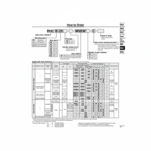 Pièces pneumatiques RHCL40-570 de cylindre de puissance élevée de SMC Pneumatics - Product Image 1
