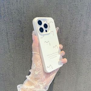 Coque de téléphone portable créative pour iPhone 16 15 Pro Max, design chat, laser stéréo, résistante aux chutes, finition givrée, protection de l'appareil photo - Product Image 5