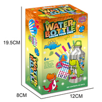 Jouets éducatifs pour enfants, peinture DIY, bouteille d'eau à dessiner avec des dinosaures, pinceaux colorés, jouets de dessin créatif