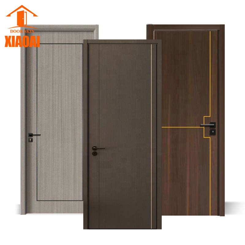 Melamine Indoor Wooden Doors MDF HDF
