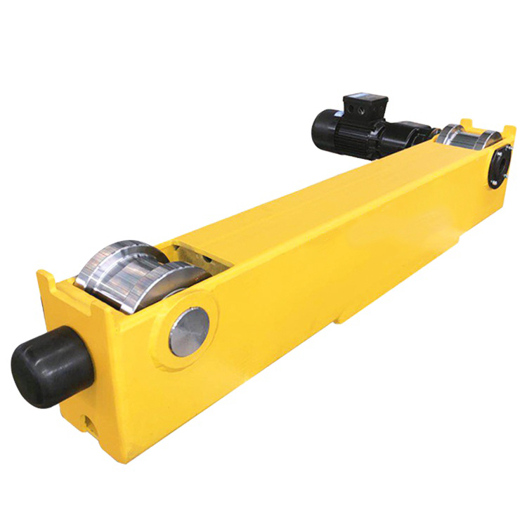 end-cap lifting crane end beam with 0.75kw power geared motor for overhead crane