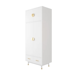 Armario Nórdico de Madera para Ropa, Guardarropa, Armario de Dormitorio - Product Image 2