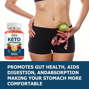 Gomitas Keto ACV OEM ODM con Polvo de Remolacha y Vinagre de Sidra de Manzana con Madre, Promueve la Salud Intestinal, la Digestión y el Control Corporal - Product Image 3