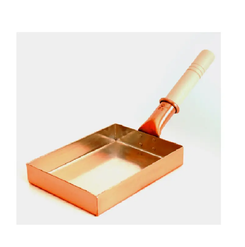 Placa de cobre más gruesa, sartén rectangular japonesa, utensilios de cocina