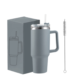 Gobelet isotherme en acier inoxydable 40 oz avec poignée, OEM ODM, grande capacité, pour adultes, idéal pour le camping. - Product Image 1