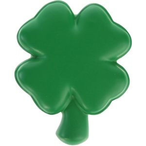 Custom Designed 4-<b>Leaf</b> Clover PU Stress Reliever Promotional Toy Stress Ball - Product Image 1