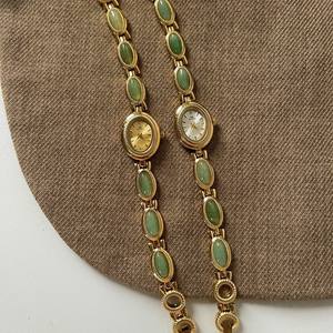 <b>Women's</b> Light Luxury Elegant Quartz Watch Simple Rhinestone <b>Bracelet</b> New Four-Leaf Flowers Disc Fashion Chain Link <b>Bracelets</b> - Product Image 6