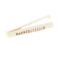 Supports de Mahjong Modernes en PS Personnalisables avec Poussoirs Intégrés, Portables, 4 Pièces pour Passionnés