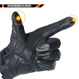 Tùy chỉnh sợi carbon găng tay cho nam giới phụ nữ màn hình cảm ứng vỏ bảo vệ cho xe máy đua xe đạp thể thao ngoài trời - Product Image 5