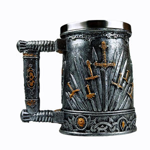 Taza <span class=keywords><strong>de</strong></span> Cerveza Creativa con Diseño <span class=keywords><strong>de</strong></span> <span class=keywords><strong>Trono</strong></span> <span class=keywords><strong>de</strong></span> <span class=keywords><strong>Hierro</strong></span> <span class=keywords><strong>de</strong></span> <span class=keywords><strong>Juego</strong></span> <span class=keywords><strong>de</strong></span> <span class=keywords><strong>Tronos</strong></span>, Taza <span class=keywords><strong>de</strong></span> Agua Personalizada <span class=keywords><strong>de</strong></span> Acero Inoxidable para Ocasiones Especiales - Product Image 3