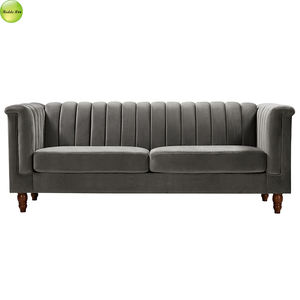 <span class=keywords><strong>Sofa</strong></span> 3 Dudukan Murah Grosir Impor Furnitur Victoria Bekas Bahan Beludru <span class=keywords><strong>Sofa</strong></span> Seksional Untuk Ruang Tamu Kamar Tidur 8131 - Product Image 4