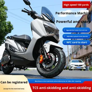 Nueva Motocicleta de Dos Ruedas de Alta Velocidad 60V/72V de Alta Potencia y Larga Duración - Product Image 4