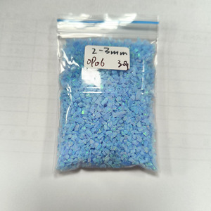 Material de Ópalo Sintético Triturado de 2mm-3mm, Ópalo Creado en Laboratorio para Joyería de Resina y Madera con Colores - Product Image 3