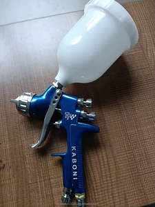 Pistola pulverizadora eléctrica de polietileno <span class=keywords><strong>para</strong></span> manchas de 600ML de acabado automotriz profesional 1,3 1,4 1,7 2,0mm <span class=keywords><strong>pintura</strong></span> de revestimiento Hvlp neumática de aire - Product Image 2