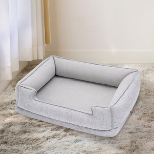 Cama ortopédica para perros grandes, sofá lavable de espuma viscoelástica - Product Image 4