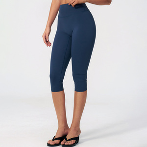 CIYING <span class=keywords><strong>Leggings</strong></span> Capri da Donna a Vita Alta, Spazzolati, per Yoga e Fitness, con Controllo Pancia, all'Ingrosso - Product Image 3