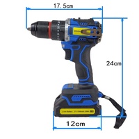 Perceuse à percussion sans fil KBL-2110-60 21V, haute performance, qualité industrielle