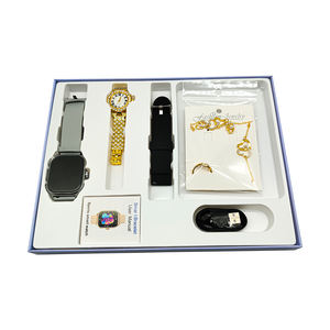 D15 GS Smartwatch Suit Venta caliente Relojes dobles Hombres Mujeres Pulsera inteligente Relojes inteligentes de oro PK A58 Plus Equipo de uso - Product Image 6