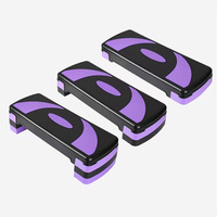 Plataforma de Paso Aeróbico Ajustable para Gimnasio, Equipo de Entrenamiento Comercial para Fitness