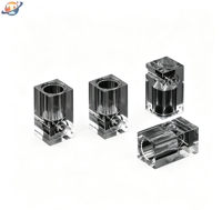 Bloc de positionnement à verrouillage rapide en acier inoxydable de précision, usiné sur mesure par CNC, avec broche à bille, disponible en OEM/ODM