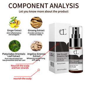 ODM حل إصلاح عضوي نباتي بالجملة علاج الشعر الفوري للشعر التالف نمو الشعر المغذي السلس - Product Image 2