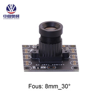 Sensor CMOS de 30 grados de 8mm, 30fps, 720P, 1054 UVC, Plug Play, enfoque Manual, Mini módulo de cámara USB, módulo de cámara CMOS de 30 grados de 8mm