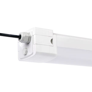 Microwave Motion Sensor LED Linear <b>Light</b> IP66 Waterproof IK10 Impact Resistant Vapor Proof Lamp for Warehouse <b>Corridor</b> - Product Image 1