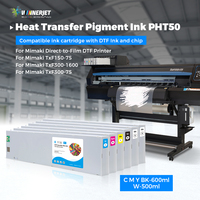 Paket Tinta DTF Transfer Panas Winnerjet PHT50 dengan Chip untuk Printer DTF Mimaki TxF300-1600 TxF300-75 TxF150-75