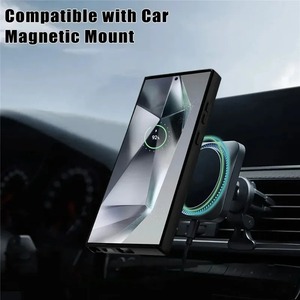 360. Custodia Antiurto Completa per Samsung Galaxy S25 Ultra S24 S23 <span class=keywords><strong>S22</strong></span> Plus S21 FE con Ricarica Wireless Magnetica e <span class=keywords><strong>Cover</strong></span> Trasparente - Product Image 3