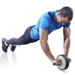 Equipamento de construção corporal fitness de alta qualidade, roda ab, exercício de força, rolo abdominal