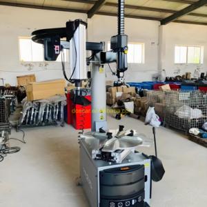 DOS alta calidad China fábrica máquina caliente fácil extracción brazo oscilante usado removedor de neumáticos coche motocicleta cambiador de neumáticos - Product Image 5