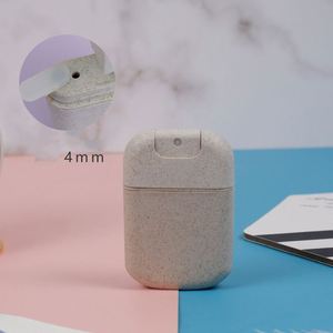 Portable Alcohol Spray Card Type Hand Sanitizer <b>Perfume</b> Separate Care Straw Material <b>Bottle</b> Support Custom logo - Product Image 2