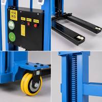 Elektrischer 3-Wege-Stapler 1-1,5 Tonnen Blei-Säure-Batterie |   Sitz-Steh-Gabelstapler |   3-10m Hubhöhe für Lagermaterial