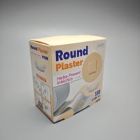Pansement adhésif transparent rond en PU 100% imperméable, invisible, pour la douche, protection contre les blessures pour le visage