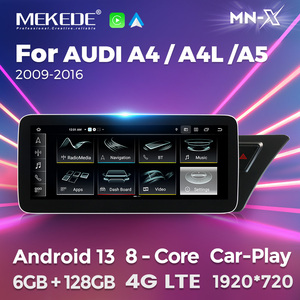 Reproductor de <span class=keywords><strong>Radio</strong></span> para Auto MEKEDE MNX <span class=keywords><strong>Android</strong></span> con Pantalla Táctil, Cámara Panorámica de 360°, <span class=keywords><strong>6</strong></span> 128G para Audi A4 2009-2016 1920*720 - Product Image 2