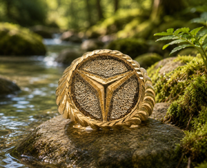 DIVYORO Gold Plated <b>Mens</b> Fashion <b>Ring</b> Copper Brass Classic Jewelry Design Premium Finish Modern Festive Occasions Daily 7g - Product Image 2