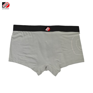 Own Brand Sexy Underwear Young <strong>Men</strong> Organic Cotton Boxer <strong>Briefs</strong> Popular Black <strong>Red</strong> <strong>Mens</strong> White Shorts Classic Blue Dark OEM Spandex - Product Image 5