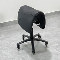 Chaise de coiffure professionnelle pivotante réglable en hauteur avec siège en cuir et rotation à 360 degrés pour salon de coiffure